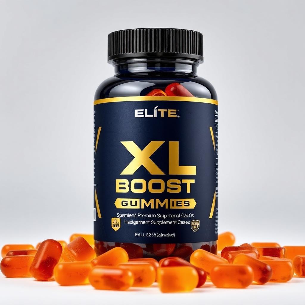 Elite XL Boost Gummies bottle